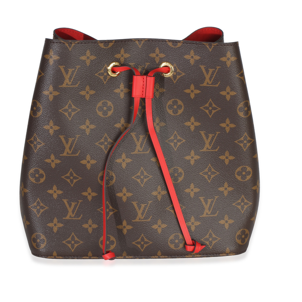Louis Vuitton Coquelicot Monogram Canvas Neonoe MM